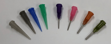 An image of the Cee® spin coater dispense tip offerings