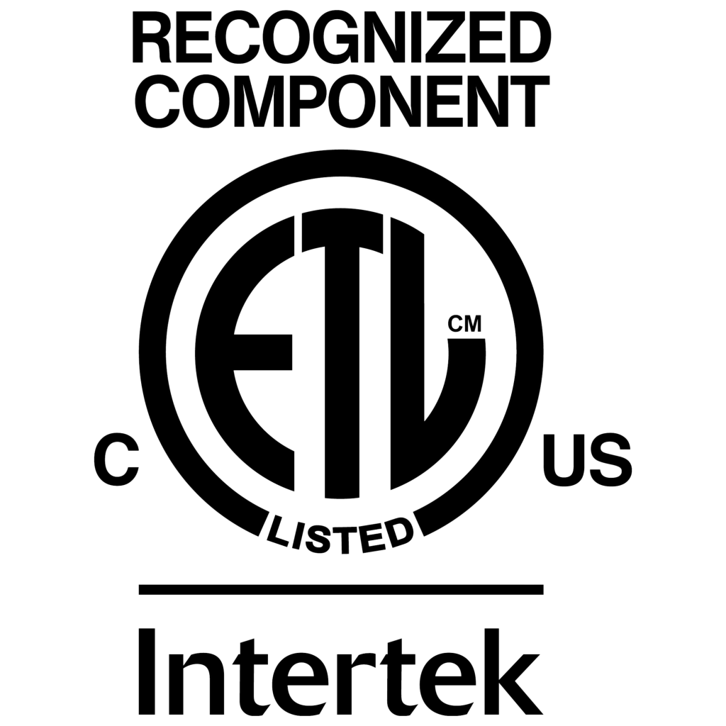 Intertek ETL Recognized C US Graphic